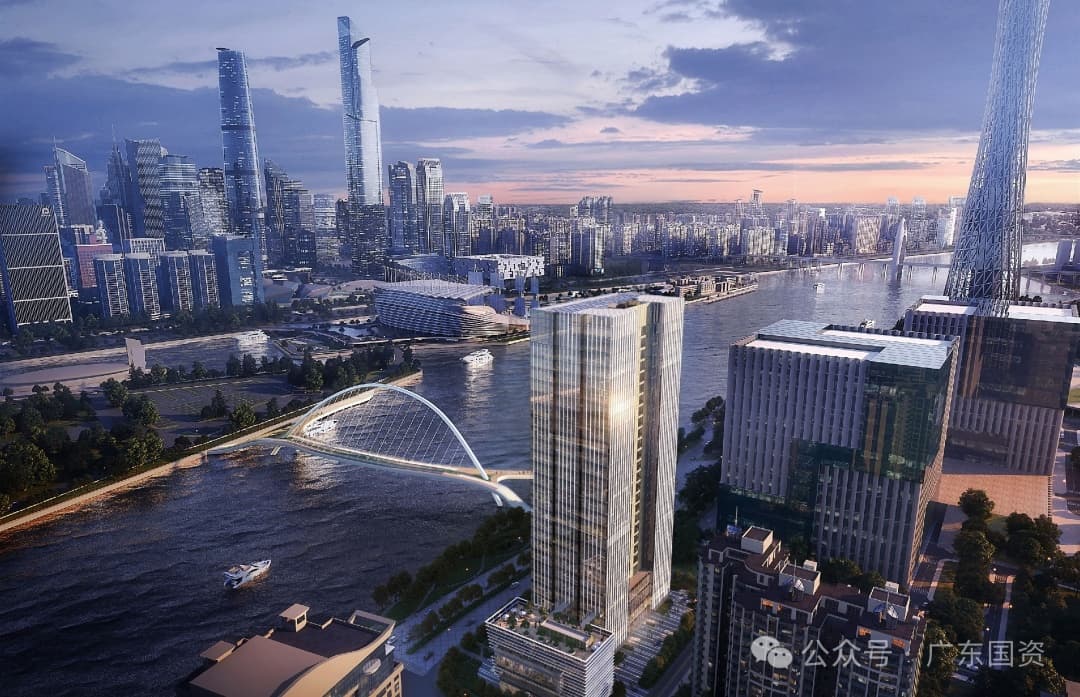 广东港航总部经济大楼项目全面转入幕墙与机电工程施工阶段