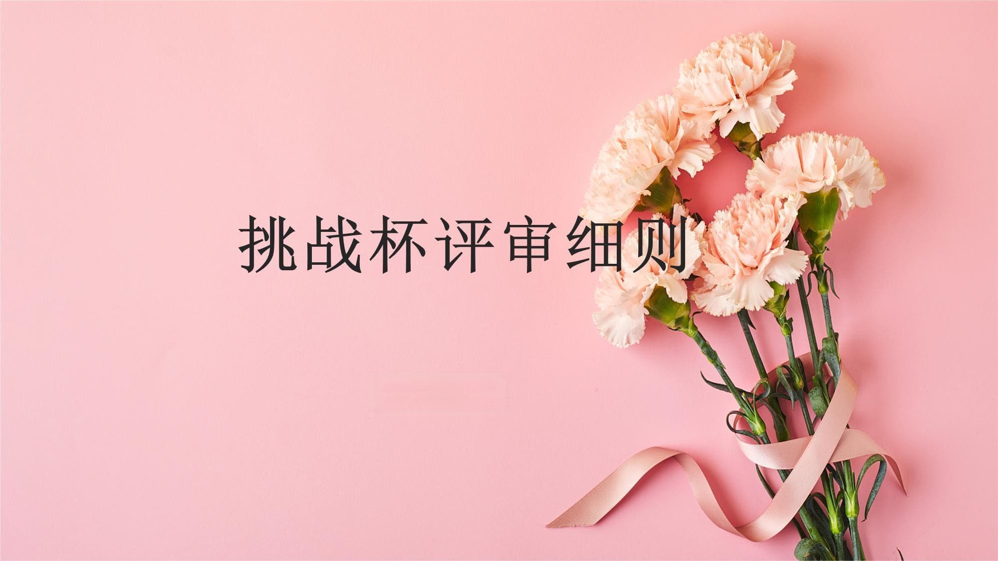 挑战杯评审细则