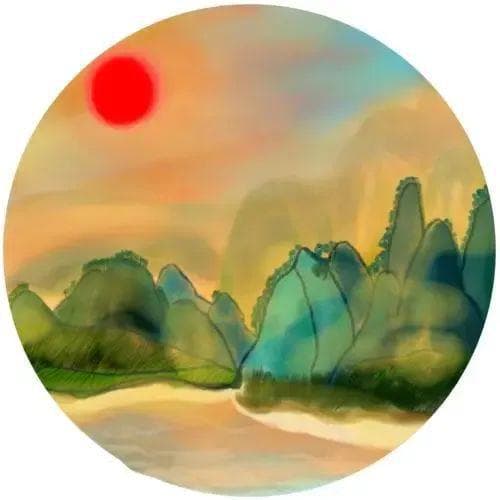唐诗中最有名的两首夕阳之作，一首消沉，一首励志