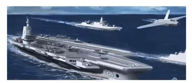 港媒：中国已同时开建005和006航母，10万吨核动力，战力超福特级