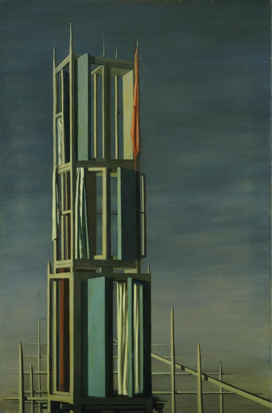 当尘埃淹没天际：Kay Sage，深嵌于生命底层的孤独印象