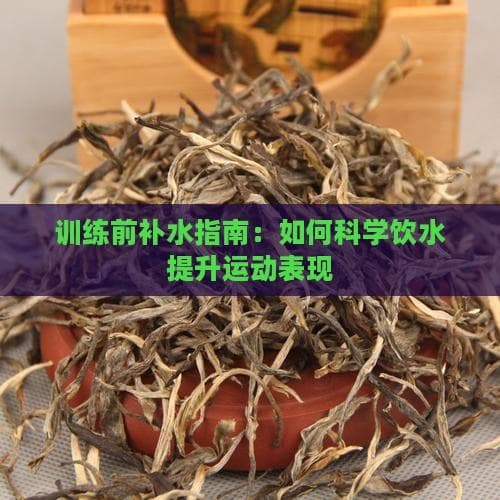 训练前补水指南：如何科学饮水提升运动表现