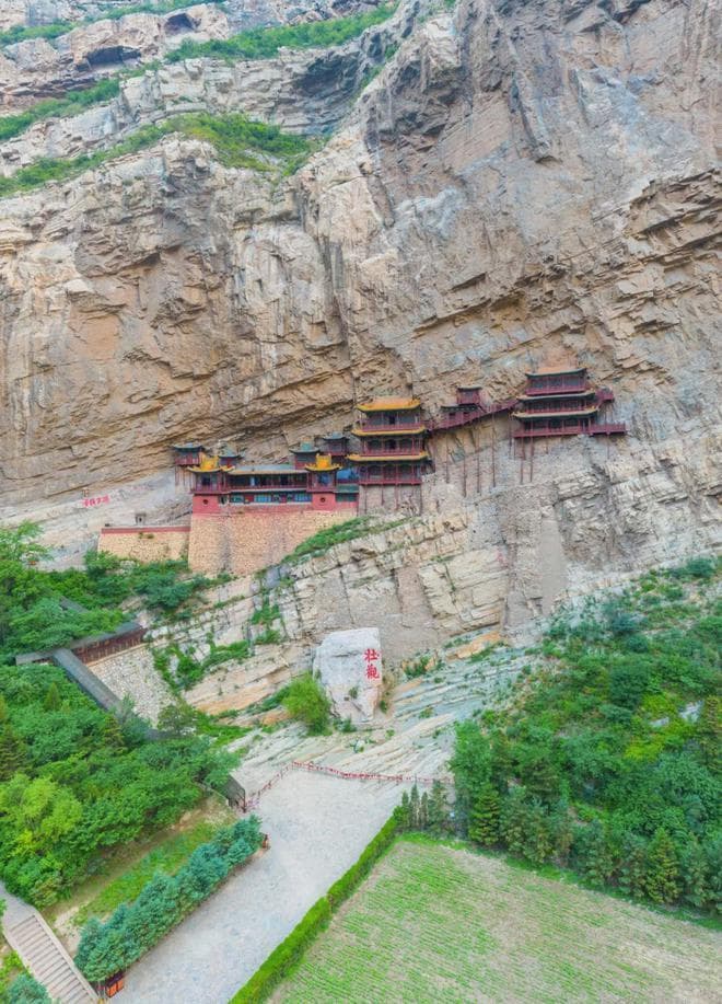 悬空寺是如何建成的？看完终于明白了，太震撼~