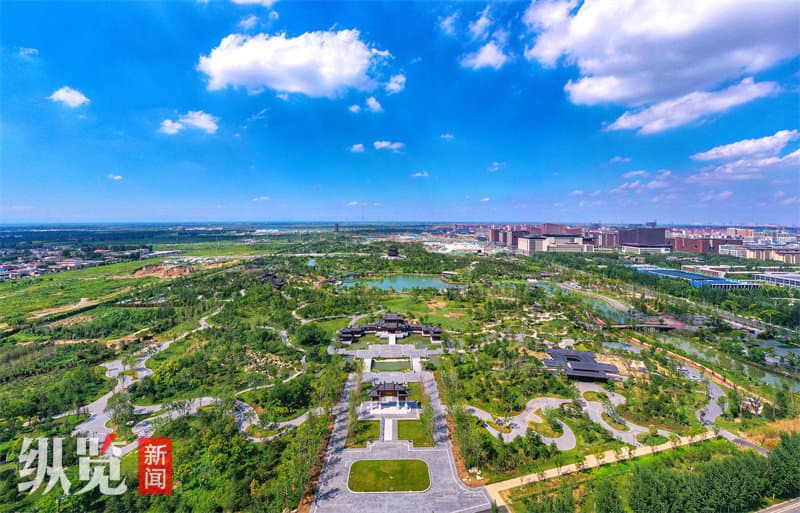 高标准高质量推进雄安新区建设特别报道·春到雄安｜生态如画