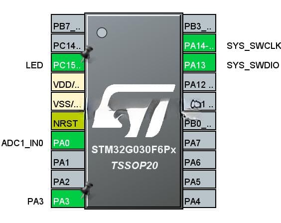HAL库STM32G0单通道ADC采样DMA传输定时器TIMER触发