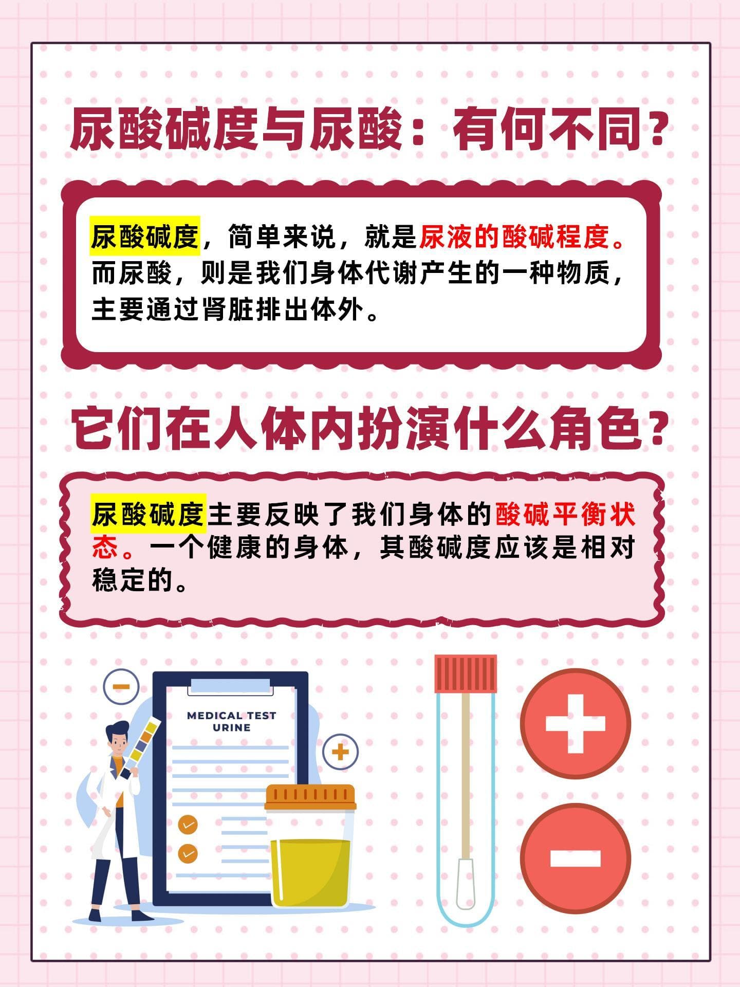 尿酸碱度与尿酸：一文搞懂它们的区别
