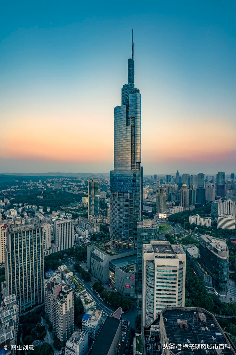 南京市的九大摩天高楼一览