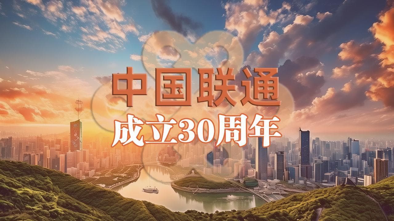 中国联通三十年：许过的愿望一路生花