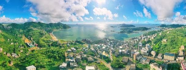 台州温岭石塘半岛，像渔村一样的旅游胜地，碧色的美景海岸线