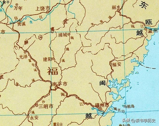 南平市地图在哪里（通过地图，了解福建省南平市从古到今的历史变迁）