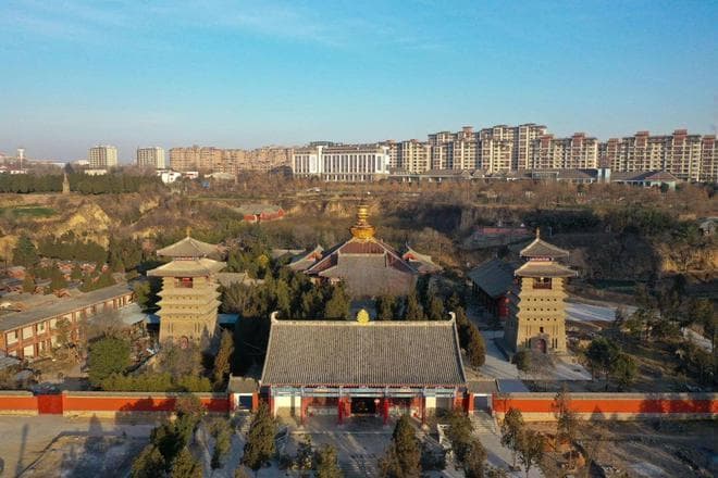 辉煌到沧桑的荥阳洞林寺