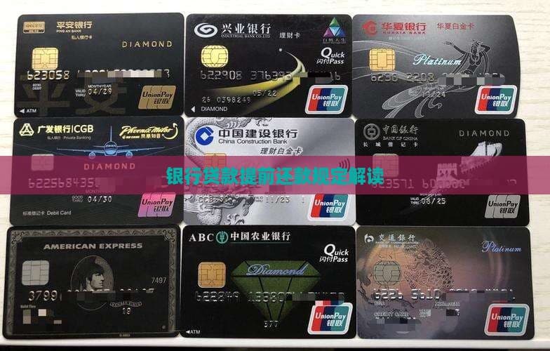银行贷款提前还款规定解读