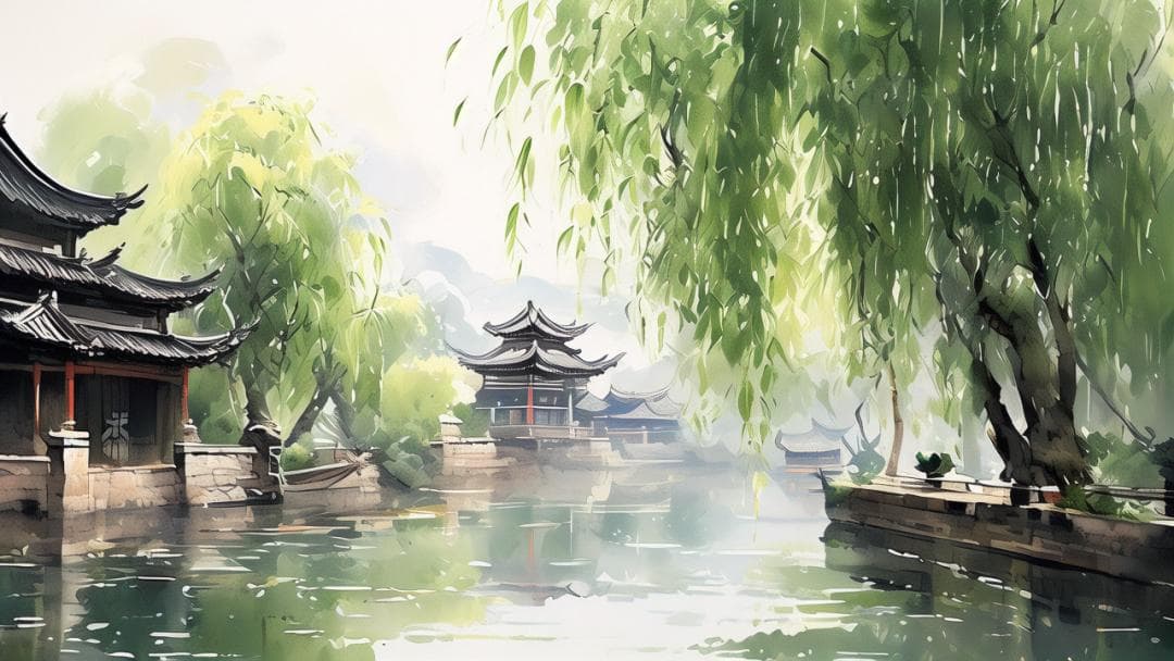 8首极美的春日诗词，春色迷人，让人心旷神怡