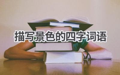 描写景色的四字词语