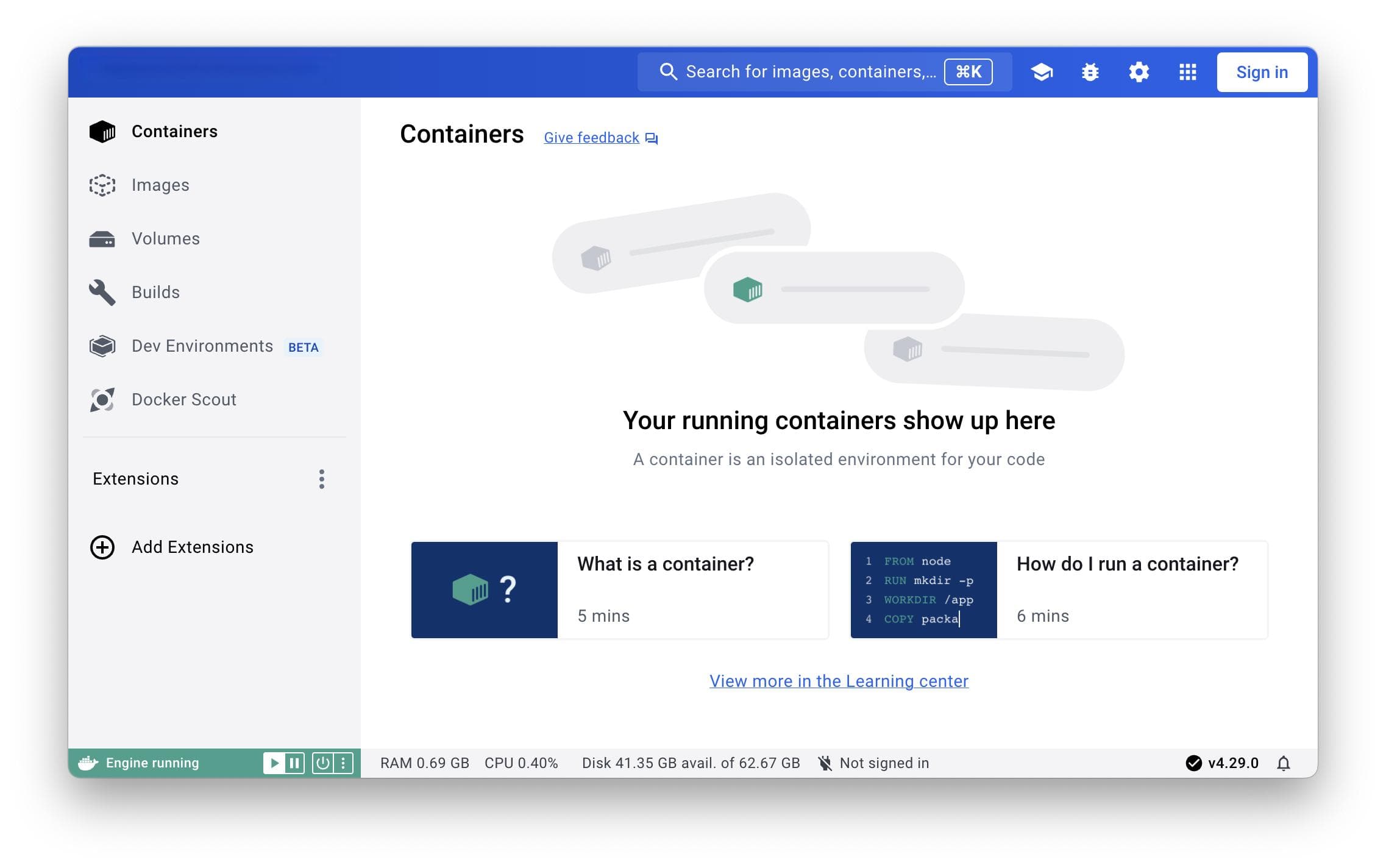 一篇教程搞定Windows系统中的Docker应用安装