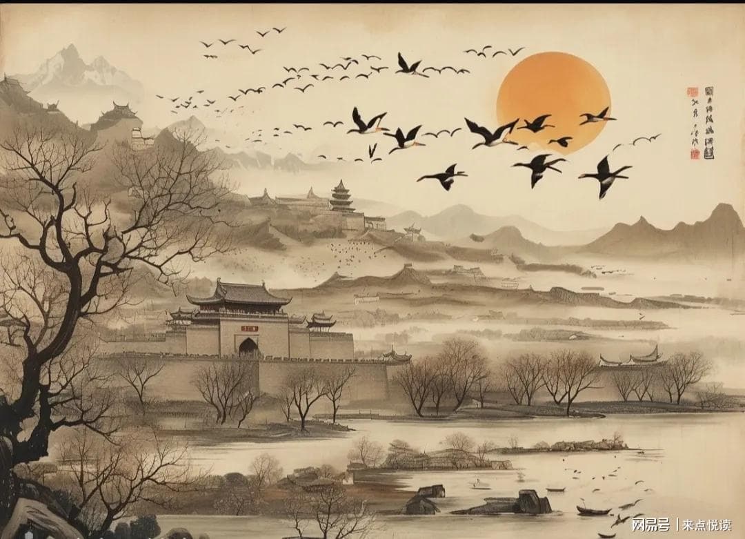 杜甫《归雁》：春来万里客