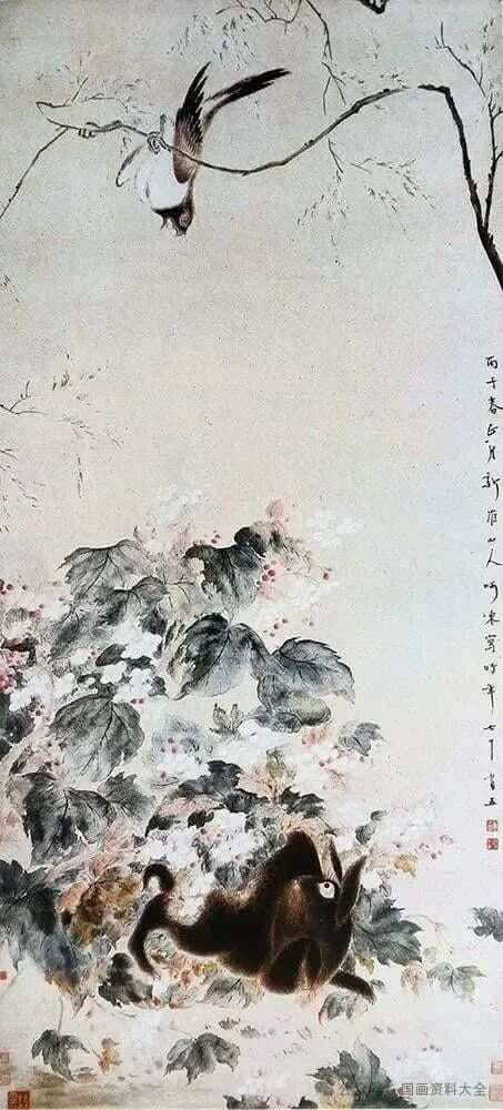 六幅国画中的春天，诗情画意！
