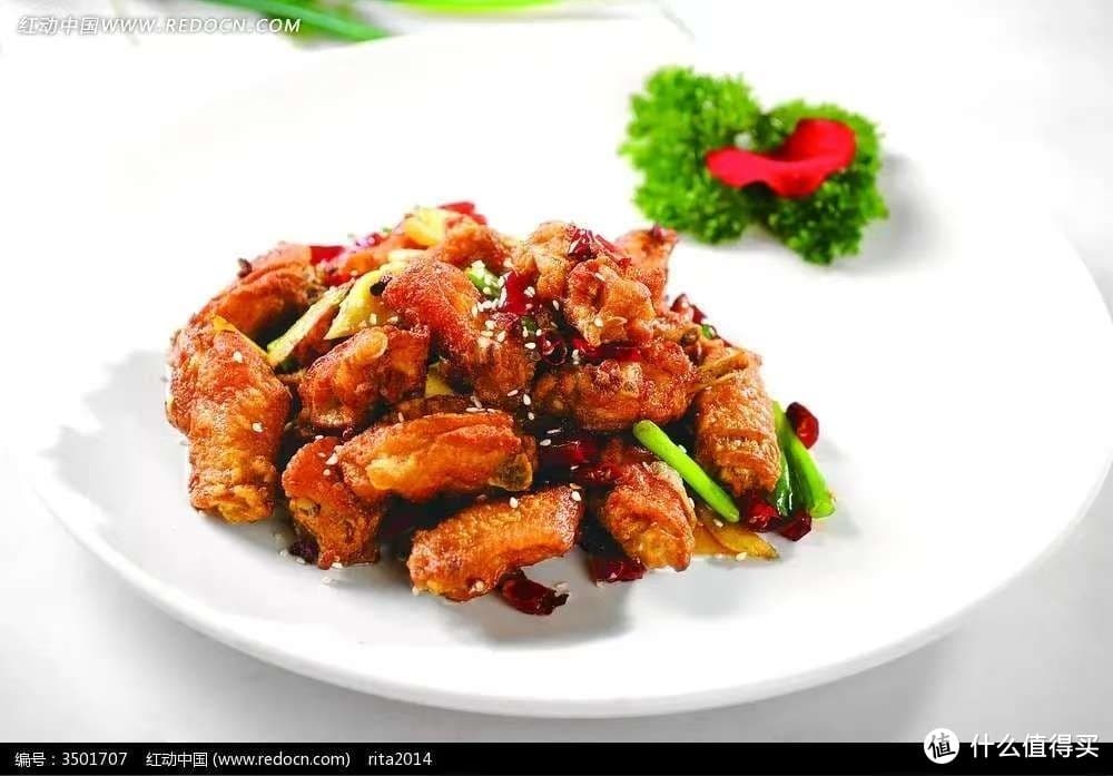香辣鸡中翅的极致诱惑