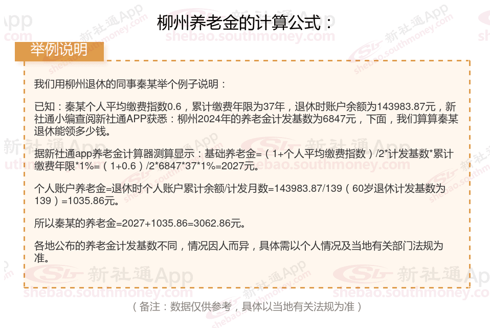 必看！2025柳州养老金计算公式全解，还有在线计算器可用