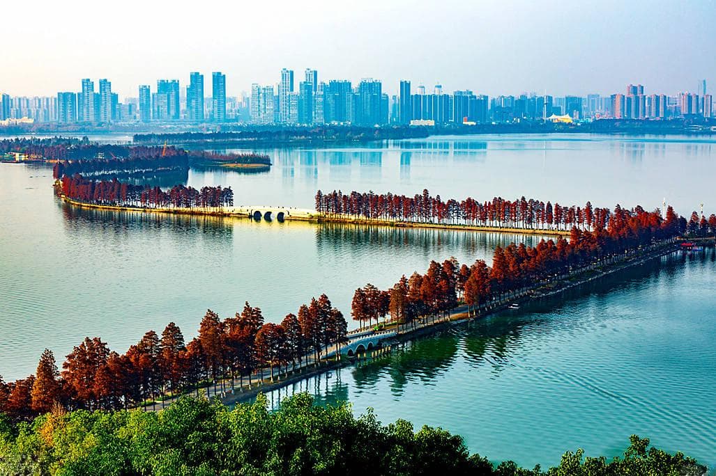 水在城中城在水中，武汉是一座拥有独特地理特征的神奇城市