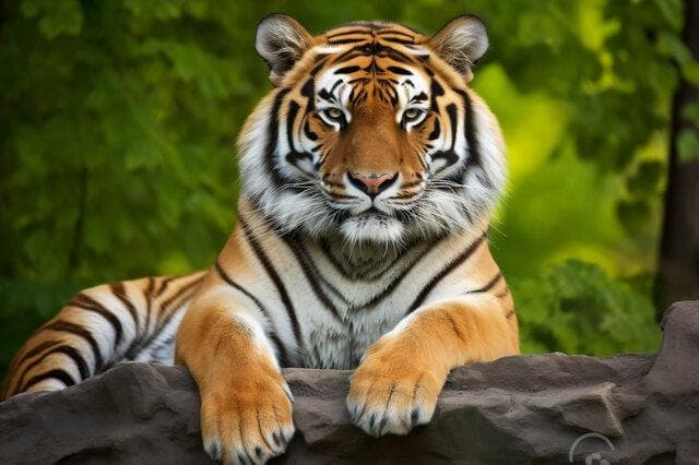 西伯利亚虎：现存体重最大的肉食性猫科动物