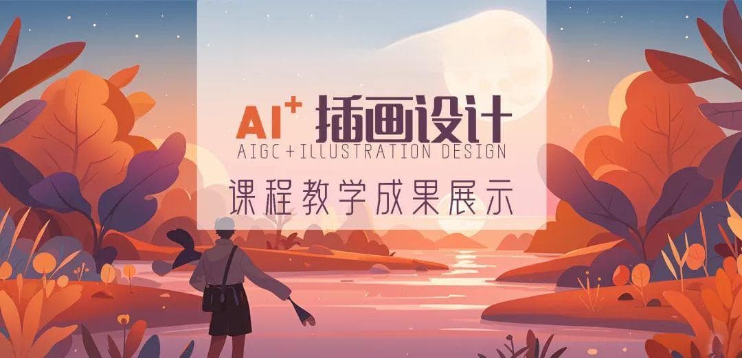 南京工业职业技术大学：AI赋能插画设计教学成果展