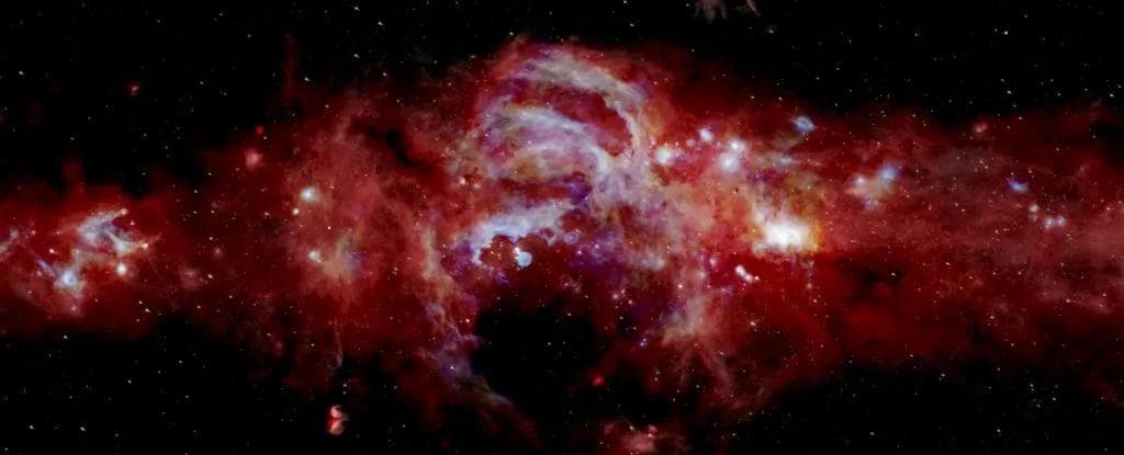 银河系中心黑洞旁发现年轻恒星X3a：挑战传统恒星形成理论