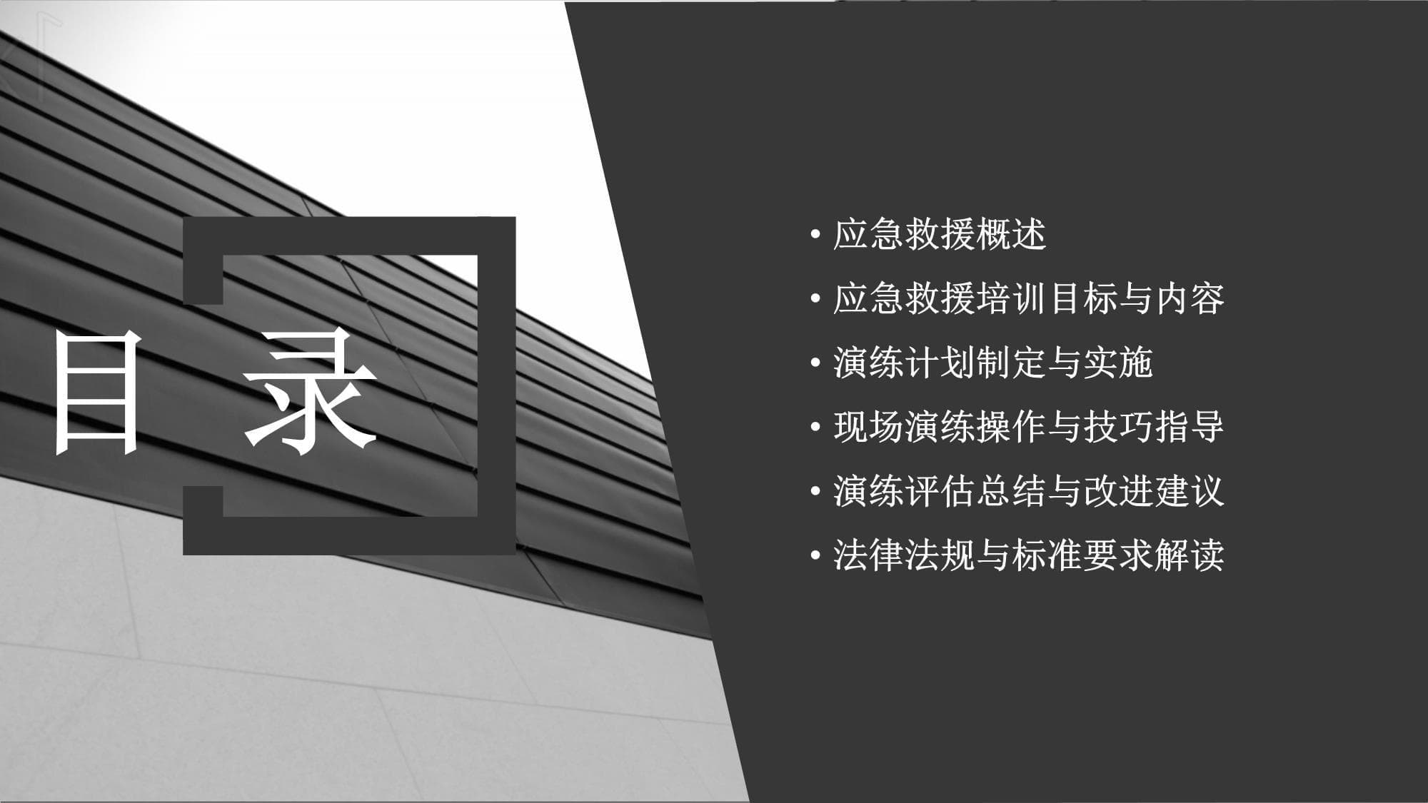 应急救援培训演练指南