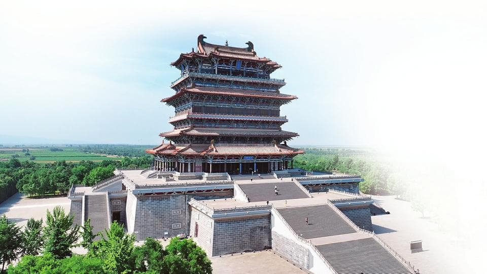 鹳雀楼：纵览浩瀚天地 领略灿烂文明