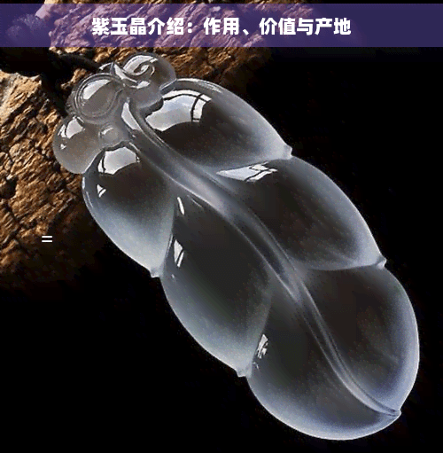 紫玉晶介绍：作用、价值与产地