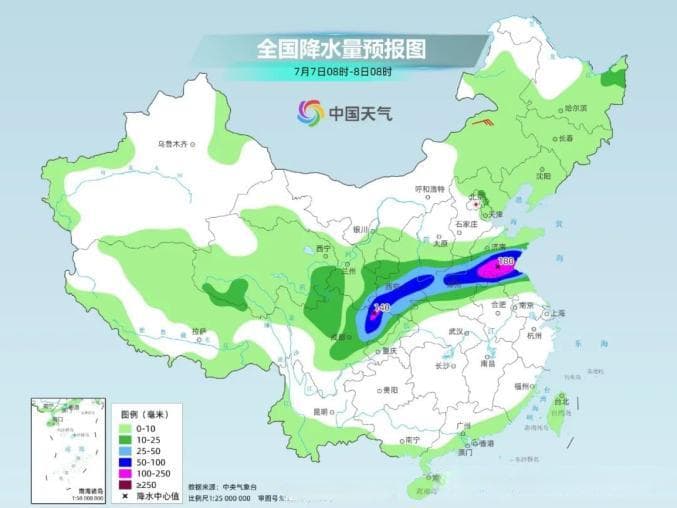 济南：今明两天有雨！这两区有中雨到大雨，局部暴雨！