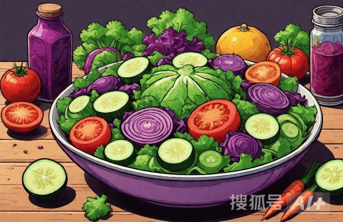 健康轻食：蔬菜沙拉的多变搭配与调味之道