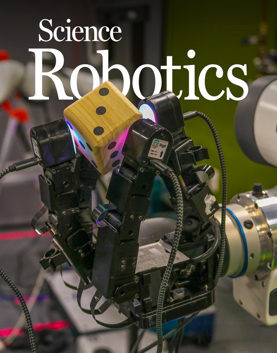 Meta最新触觉机械手登Science子刊封面，操作未知物体精度最高提升94%