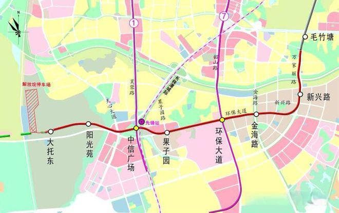 官方公布！长沙今年将新建7个轨道交通项目！