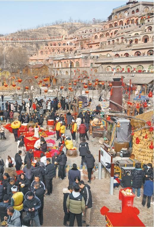 2025年春节假期，榆林接待国内游客超277万人次 塞上驼城魅力足