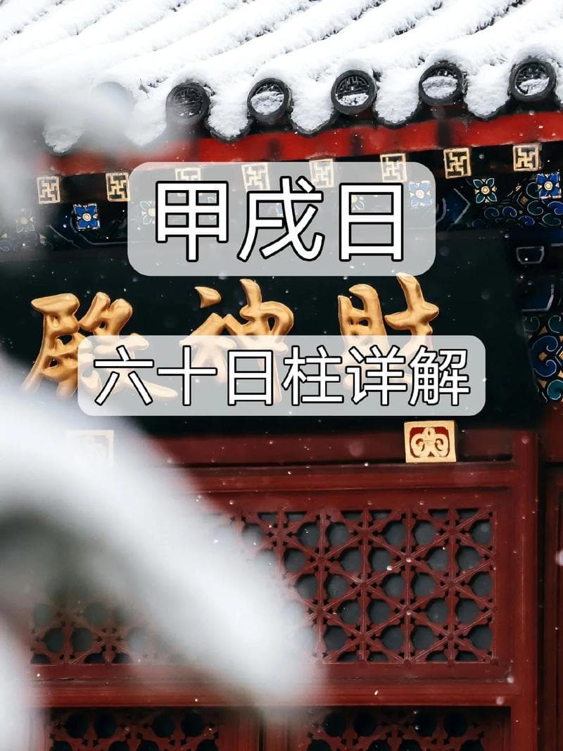 八字甲戌日柱命如何，甲戌日出生的人命运如何？