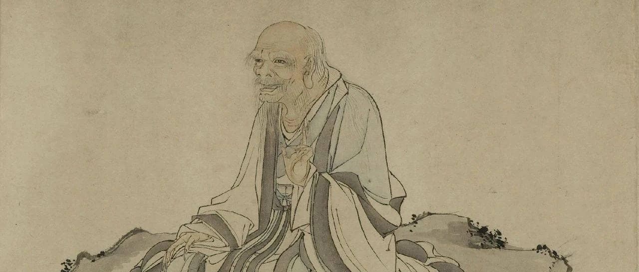 上海博物馆藏《老子门下的十大弟子》：元代绘画艺术的瑰宝