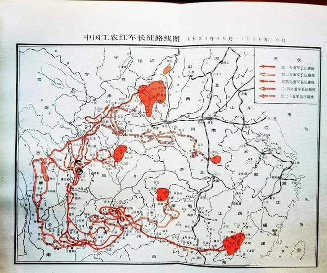 长征，为什么八次修改目的地？背后的决策堪称奇迹