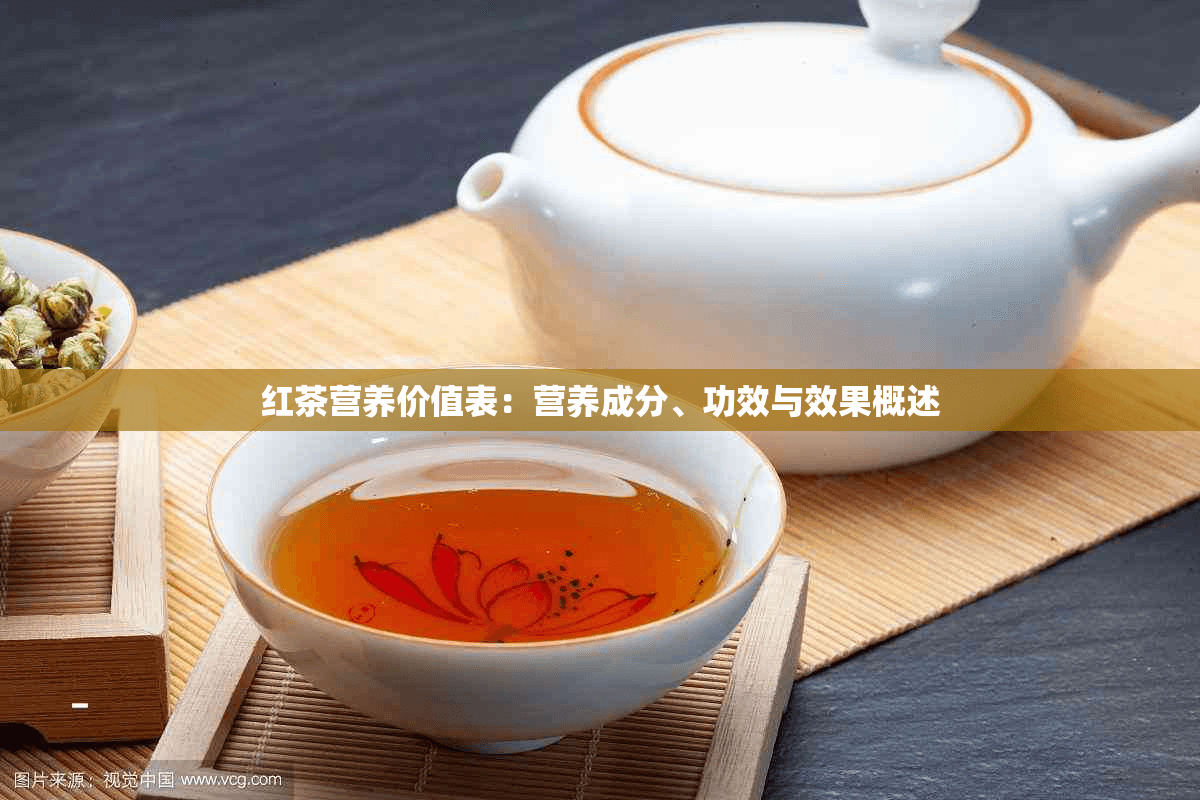 红茶营养价值表：营养成分、功效与效果概述