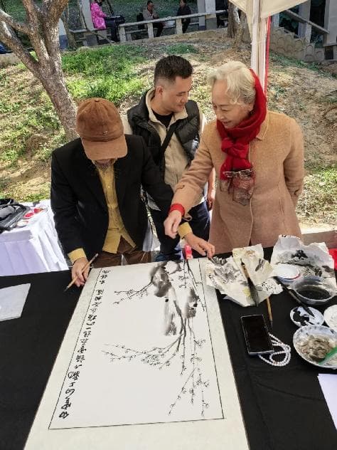 “梅花诗会”绽放文化魅力，广东省写作学会文化活动走进白云山