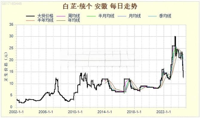 产新跟踪：亳白芷产能大增  是否存在行情机遇