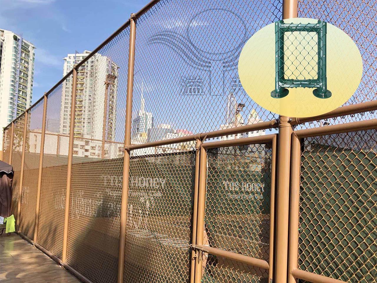 楼顶网球场建设：实现运动与生活的完美平衡