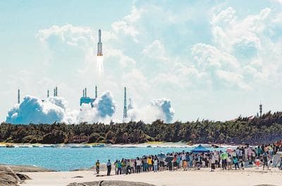 滨海航天城 兴起科普游
