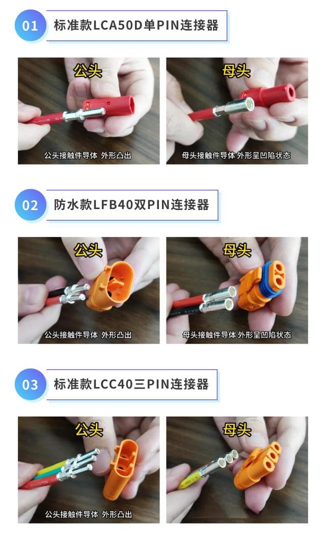 只需“两招”，轻松辨别连接器公母头！