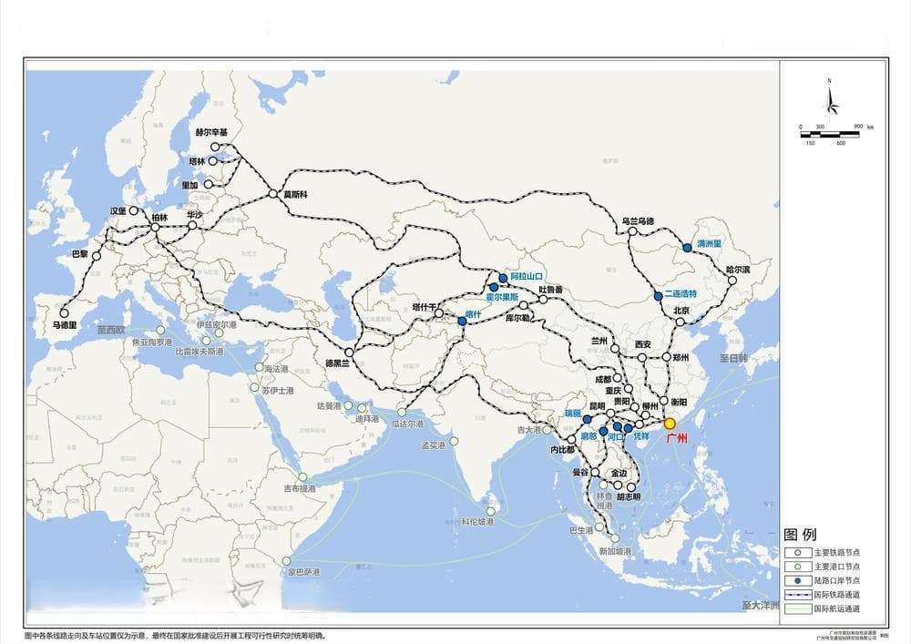 广州发布2035交通规划：打造国际枢纽，构建湾区“1小时交通圈”