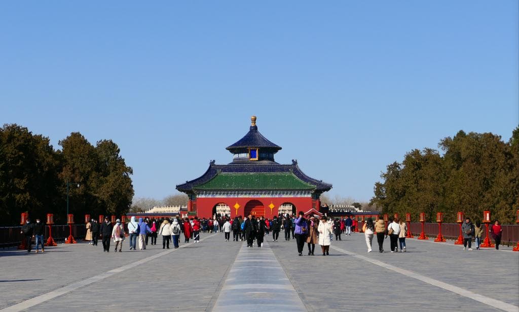 古老祭坛中的园林意境美