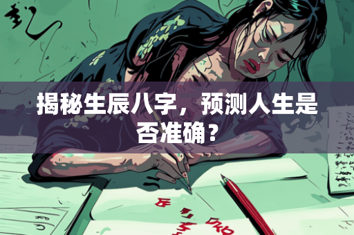 揭秘生辰八字，预测人生是否准确？