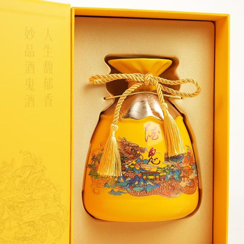 酒鬼酒封印龙年生肖纪念酒：收藏界的宠儿