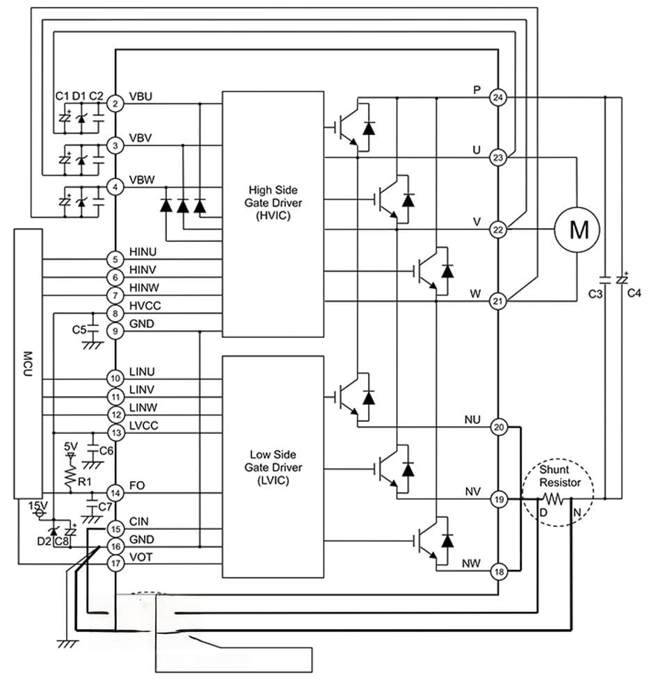 IGBT IPM的短路电流保护功能（SCP）