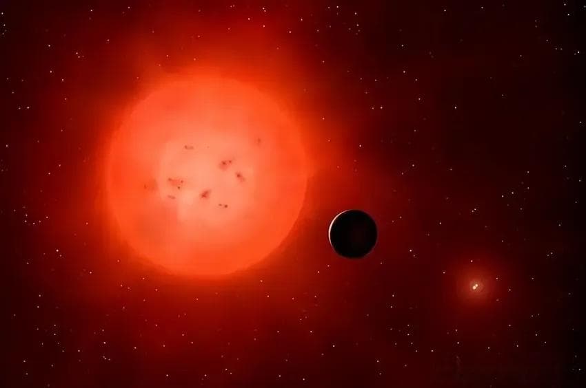 生活在比邻星b上面的“三体文明”真的会看到三个太阳吗？